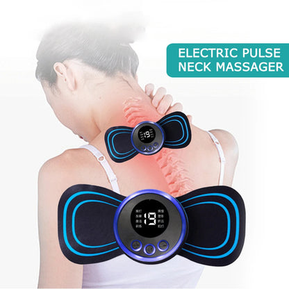 Electric Pulse Massager for Neck and Back