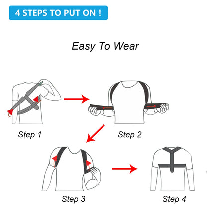 Unisex Adjustable Posture Corrector