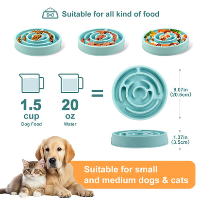 Non-Slip Slow Feeder Bowl for Dogs