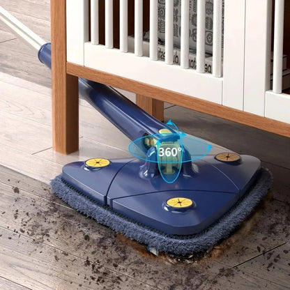 360° Adjustable Triangle Mop for Deep Cleaning