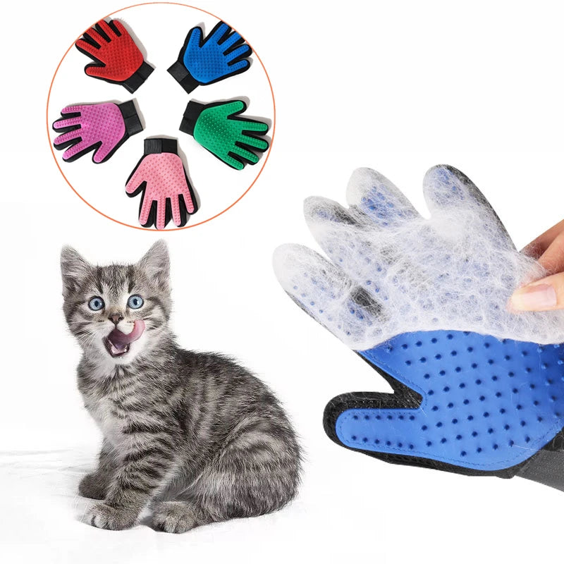 Pet Grooming Glove for Hair Removal