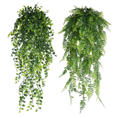 90cm Persian Fern Leaves Hanging Artificial Plant