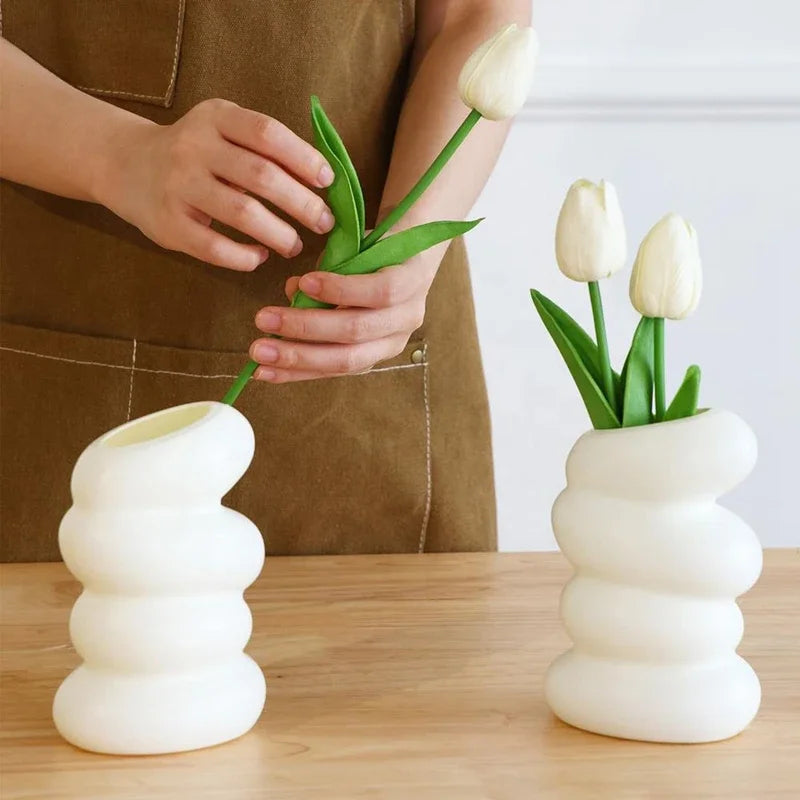 White Vase Nordic Creative