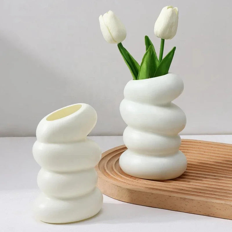 White Vase Nordic Creative