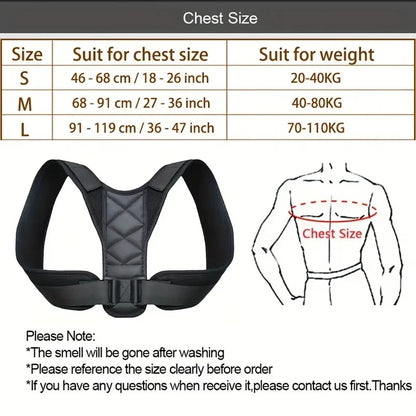 Unisex Adjustable Posture Corrector