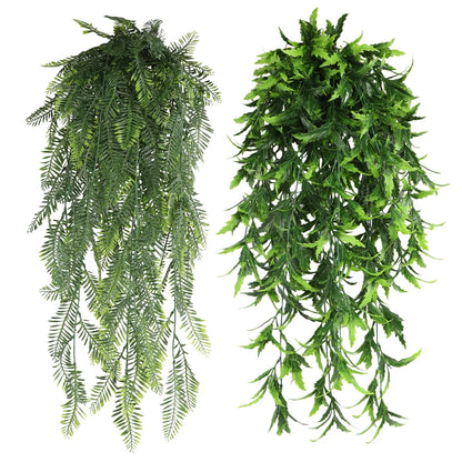 90cm Persian Fern Leaves Hanging Artificial Plant