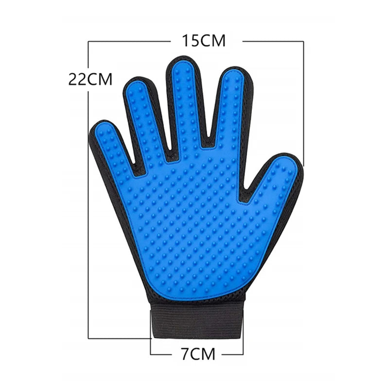 Pet Grooming Glove for Hair Removal