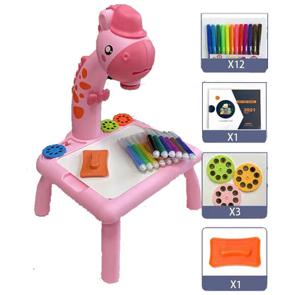 LED Drawing Projector Set for Kids