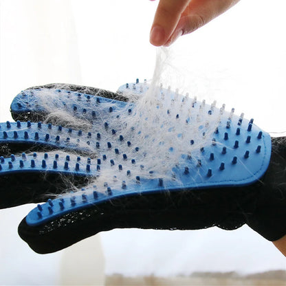 Pet Grooming Glove for Hair Removal